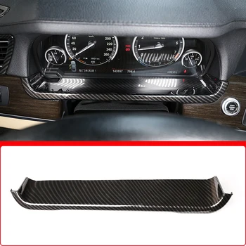 Pentru BMW Seria 7 F01 F02 F03 F04 2009-ABS Fibra de Carbon de Bord Auto Ecran de Afișare Cadru Decorativ de Interior Accesorii 