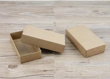 10buc Albă de Hârtie Kraft Cutie pentru Portofel batistă Gol eșarfe de mătase Cadou cutie de ambalaj Ambarcațiuni cutie de carton cu Capac de carton 
