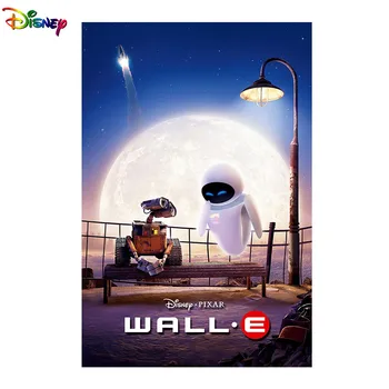 Disney Clasic Filmul Animat WALL E Poster HD Imprimare Panza Pictura camere de Copii Pictura Decor Decor Cuadros 