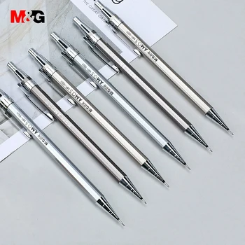M&G 1001 de Metale Profesional Creion Mecanic 0,5 mm/0,7 mm Automata Creioane Înlocui Grafit Conduc Elevii de Copii, Scris, Consumabile 