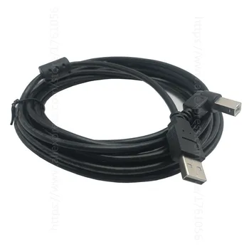 Cablu USB de Mare Viteză 2.0 a La B, de sex Masculin de 90 de Grade Unghi Drept Cablu pentru Canon Fratele Samsung, Hp, Epson Printer Cablu 5feet 1,5 m 
