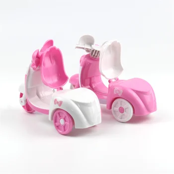 Moda Păpuși Accesorii Drăguț Kawaii Jucărie Motociclete Scutere Auto pentru Copii Barbie Mini Bicicleta in Miniatura pentru Copii Jucării pentru Fete 