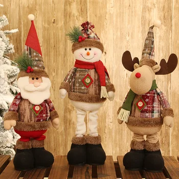 2022 Decoratiuni de Craciun pentru Casa de Copii de Crăciun Cadou de Păpuși, Decorațiuni pentru Bradul de Crăciun Elan Moș crăciun om de Zăpadă Decora navidad 
