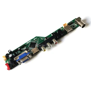 800*600 kit LVDS 20Pin universal controler de bord 1-CCFL VGA+AV+USB pentru LC121S1/LP121SA/LP104S5/B104SN01/N104S1 monitor LCD 