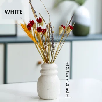 Nordic Decor Creativ Ceramica Vaza De Flori Decor Rustic Decor Acasă Cameră Decor Camera De Zi De Decorare Pentru Dormitorul