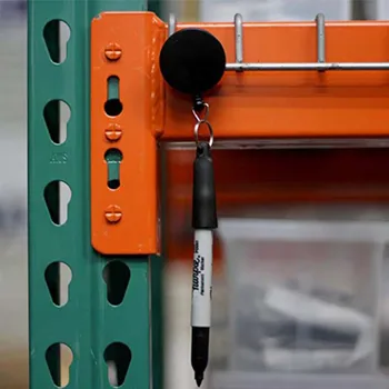 Cheie Lanț Inel de Centura Clip Pix Creion Retractabil din Oțel Inoxidabil, Silicon ABS Anti-a Pierdut Frânghie pentru NOI Dropshipping 