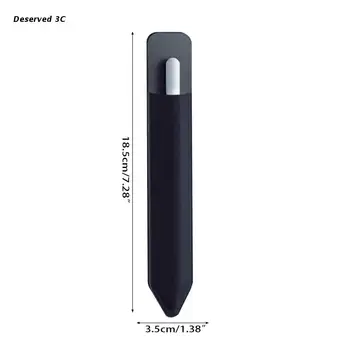 R9CB Elastic Lycra Stylus Buzunar pentru ipad Ecran Pen Husă de Protecție Caz Adeziv Maneca pentru Apple Creion Stylus Pixuri Negru 