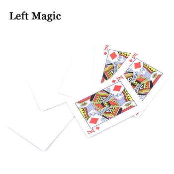 Kings Wild Set Carte De Trucuri Magice Nu-Formulată Non-Verbala Carte - Truc Magic De Aproape Accesorii Etapă Iluzii Comedie