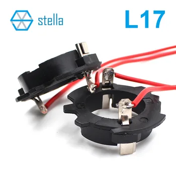 Stella 2 buc H7 LED-uri faruri Deținătorii/Adaptoare Lampa de Bază pentru toate modelele VW GOLF 5,JETTA,vechi SAGITAR CONDUS de conversie kit Faruri Accesorii 