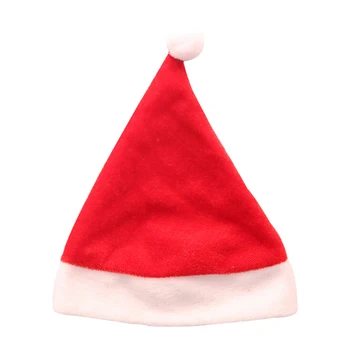 1 buc mini scame pălărie de moș crăciun crăciun crăciun de vacanță apple sus topper decor