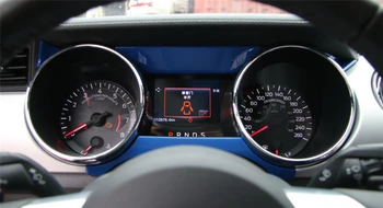 ABS Masina de Decor Interior, Panoul de Instrumente Decor Ornamental pentru Ford Mustang+ Elegant Abțibilduri Colorate Autocolante Auto 