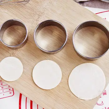 Găluște rotunde Matrite Set Cutter Filtru de Cookie-Cutter Mucegai Set din Oțel Inoxidabil DIY Copt Aluatul Instrument de Tăiere Gadget-uri de Bucătărie 