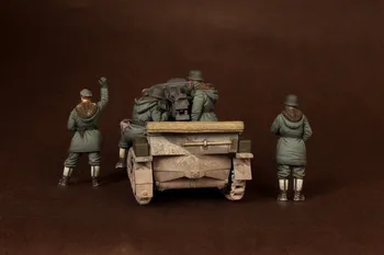 1/35 Rășină Model Figura GK, temă Militară, Nici masina , Neasamblate și nevopsite kit