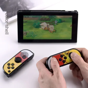 Pokemon Pikachu Nintendo Comutator Generație Coajă de Protecție Mată Culoare Coajă NS Joc Consola Temă Shell Cover PC Split Shell 