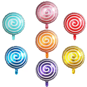 10buc 18inch Bomboane Colorate Baloane Folie Lollipop Balon cu Heliu Copil de Dus Ziua Nuntii Consumabile Partid Decor Jucarii Copii 