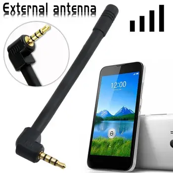 În aer liber, 3.5 mm Jack Antenă Externă de Semnal Îmbunătățită de Rapel Telefon Mobil 5DBI Antena Pentru Boxe FM Radio Smartphone-uri 