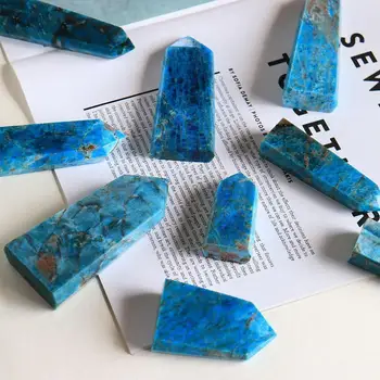 30-50g de Cristal Natural de Vindecare Piatra Apatit Albastru Magic Cadou Punct de Decor Acasă Piatră Minerală Tratament Diy Cristal N9e2 