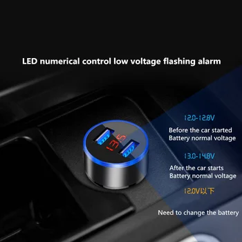 2019 USB cu LED-uri Auto Încărcător de Telefon Accesorii Auto pentru Mercedes Benz W205 W203 A/B/C/E/S/GLC/GLK/GLE W213 W211 W204 