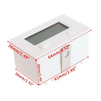 1set Digital LCD de 5 Cifre Pumn Contra w/Magnetic Puternic Comutatorul de Proximitate si Suport 