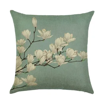45*45cm Pernă acoperă Planta de lavanda lenjerie/floare de bumbac design de pernă decorative Acasă de pernă scaun față de pernă 