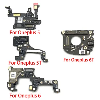 Nou Pentru Oneplus 5 5T 6 6T Microfon Cablu flex Conector Mic de Înlocuire 