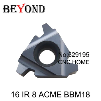 16 IR 8 ACME BBM18,indexabile Carbură de Tungsten Filetare Strung Insertii Filetate Pentru Strung Titular,fir de Cotitură sculelor 