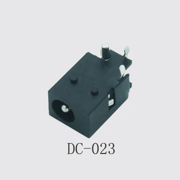 10pieces DC Jack Conector 4.0 x 1.7 mm Priza de curent DC Conector cu Montare pe Panou, DC-023 Alb/Negru 