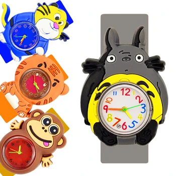 2021 New Sosire Pentru Copii Digitale Ceasuri Fată Băiat Student La Copii Tigru/Totoro/Maimuță Cuarț Rochie Ceas Relojes Kol Saati 
