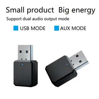 USB Wireless Bluetooth Audio 5.1 Receptor Adaptor Boxe Muzica de apelare Hands-free 3.5 mm AUX Stereo Auto Bluetooth 5.0 Adaptor 