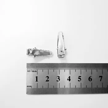 10buc 2,5 cm Mini Clipuri Singur Dinte de Crocodil Ac de par cu Dinti Gol Setare a Face Bijuterii de Bază pentru DIY Agrafe de Par 