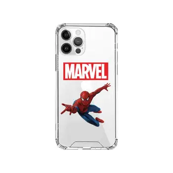 2021 Disney Marvel benzi Desenate Anime Caz de Telefon Acoperă pentru Iphone 13 12 Pro Max 11 8 7 6 S XR + X XS SE 2020 Mini Transparent Mobil 