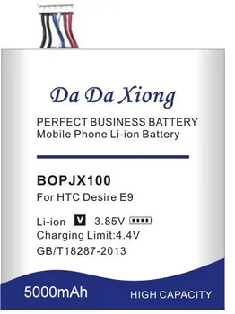 DaDaXiong 5000mAh BOPJX100 Li-ion Baterie de Telefon Pentru HTC One E9 E9w E9+ Plus E9PW de Afaceri Puternic, Baterii 