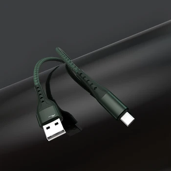 3A Nailon Panglica USB de Tip C Cablu Pentru Samsung S20 S21 A51 Xiaomi Mi 10 Redmi Nota 10 9 8t Telefon Mobil Rapid de Încărcare Cablu 