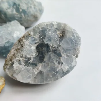 1 BUC Naturale Celestine Piatră Cluster Minerale Exemplare Cer Albastru Prime Brute de Cristal Gaura Reiki de Vindecare Casa de Piatra Decor Ornamente 
