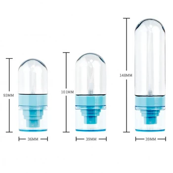30/50/50/100ml Reîncărcabile Sticle de Plastic Transparent Parfum cu Atomizor Mini Gol Sticla cu Pulverizator Portabil de Călătorie Accesorii