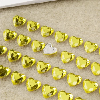 Dragoste Inima de Cristal Autocolante Fata Ochi Bijuterii de Unghii de Arta Decal 3D Stras Diamant Decorare Autocolant pentru Copii Fete en-Gros 