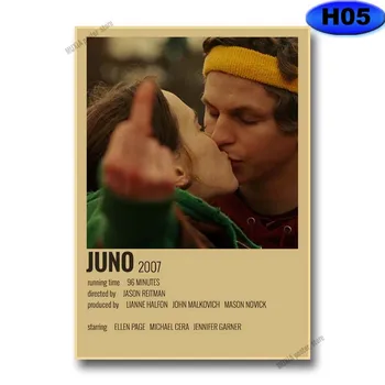 Film Clasic Postere Detalii Film Juno Outer Banks Dătătorul Retro Hârtie Kraft Poster De Arta De Perete Camera De Pictura Bar Cafenea Decor 
