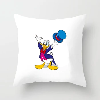 Disney Mickey, Minnie, Donald Duck Decorative față de pernă față de Pernă albă perna dormitor living room decor Acasă față de pernă 