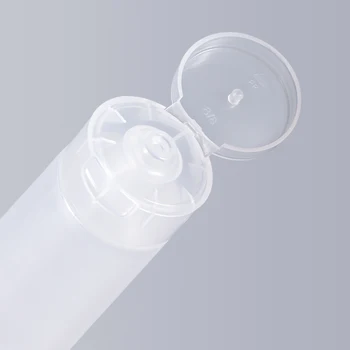 10buc Machiaj Stoarce Recipient de unică folosință, Sticle Cosmetice lotiune de Curatare Faciala Tub Gol Emulsie Crema de Furtun, Sticla 