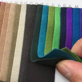 1.0 MM grosime auto tapițerie decor material de calitate ultra piele de căprioară piele PU material