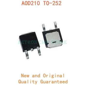 10buc AOD210 SĂ-252 D210 TO252 MOSFET N-CH 30V 70A original și nou IC 