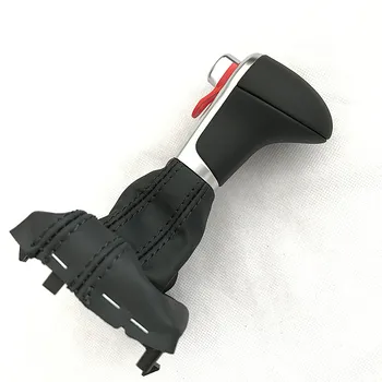 Schimbătorului de viteze Gaitor Boot Capac Negru din Piele Pentru Audi A4 A5 Q5 A6 Accesorii Auto Descriere: Acest schimbătorului de viteze gaitor 