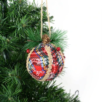 3pcs Carouri Roșii Pictate Bile pentru Pomul de Crăciun Decorare Anul Nou 2022 Cadouri Ornament Navidad Petrecere de Craciun Decor