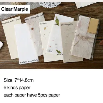 30Pcs Scrapbooking Hârtie Specială Material Hârtie Kraft Album Decor Floral Colaj Manual Meserii DIY Cadou 