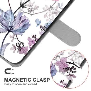 Husa de protectie Pentru iPhone 12 11 Pro Max Mini din Piele Flip-Caz Pentru iPhone 7 8 6 6s Plus SE 2020 Coque Portofel Cartelei Funda 