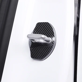 Masina Acccessories 4buc Auto-Styling Auto Door Lock Acoperire Auto Embleme Caz Pentru Tesla Model 3 Stil Roadster Decoratiuni Interioare 