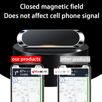 Masina Suport de Telefon Pentru IPhone, Samsung, Xiaomi Mi Huawei Noi Magnetic Magnet Montare Telefon Mobil Stand Universal de Rotație a suportului de Telefon