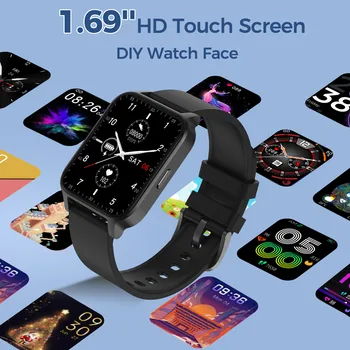 VALDUS 2021 X5 Smart Watch Femei 1.65 Inch Ecran Seria 7 Smartwatch Rata de Inima Tracker de Fitness Brățară PK IWO 13 Pro HW22 