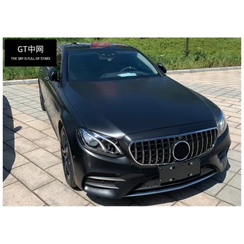 GT Stil Grila Fata Pentru Mercedes C W205 C205-2018 C180 C200 C250 C300 C400 C450 Sport grila Fata Spoiler Negru piese de Schimb 