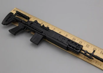 1/6 Scară M14BER Luptă Pușcă 4D Pistol de Model de Plastic Asambla Arma de 12 Inch Figurine Soldat Militar Kit de Construcție Jucărie 